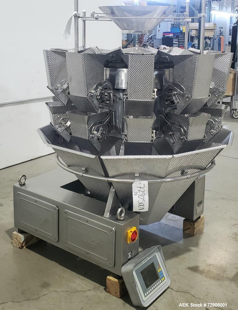 Used WeighPack 10H MBDIMP WD Dimpled Bucket Combination Scale – 10 Heads, 130 WPM